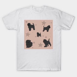 Affenpinscher Pattern Coffee T-Shirt